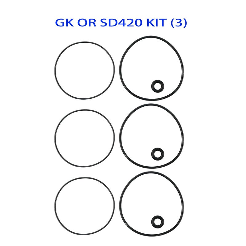 WFCYQ Oil Filter Oring Kit 420230920 420950860 420850500, Compatible with O Ring Kit GTX 4-tec RXT Wake Engines (3 Set) - Image 3